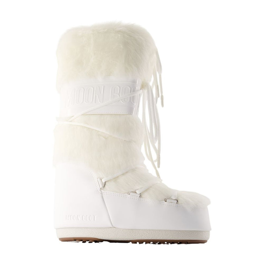 Moon Boot Synthetic upper boots in white