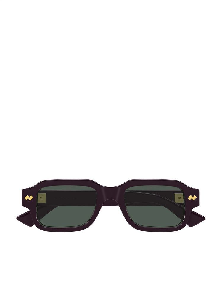 Bottega Veneta BV1442S Recycled Acetate sunglasses in metallic