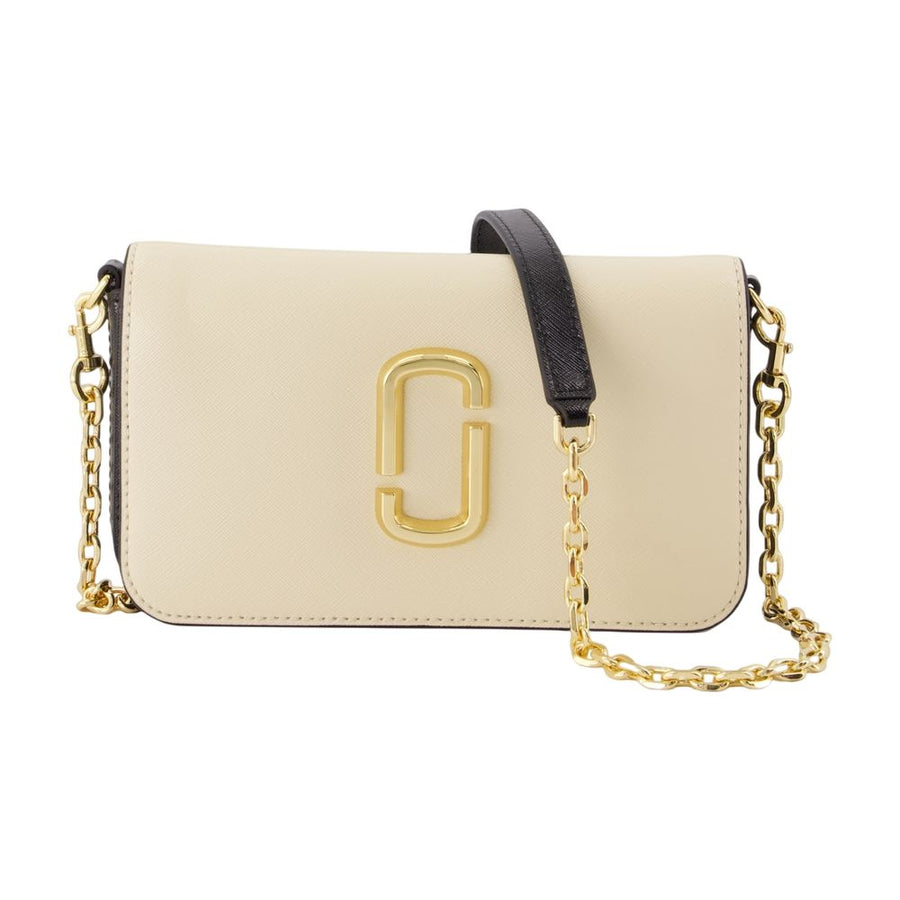 The Wallet On Chain - Marc Jacobs Leather Ivory Cowhide Bags / Wallets-on-chain