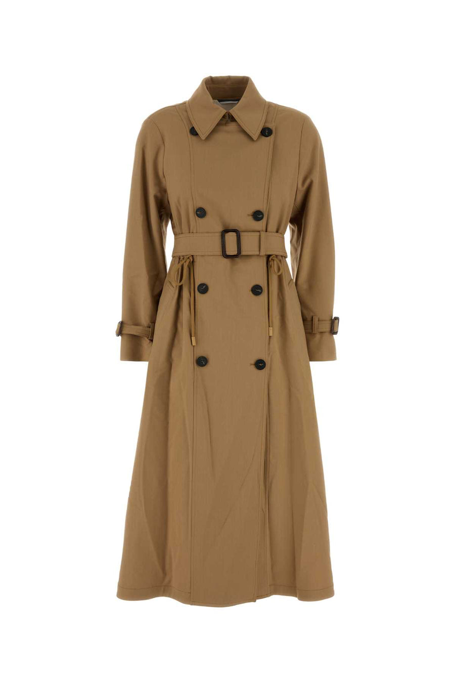Weekend 54% Polyester trench coat in beige