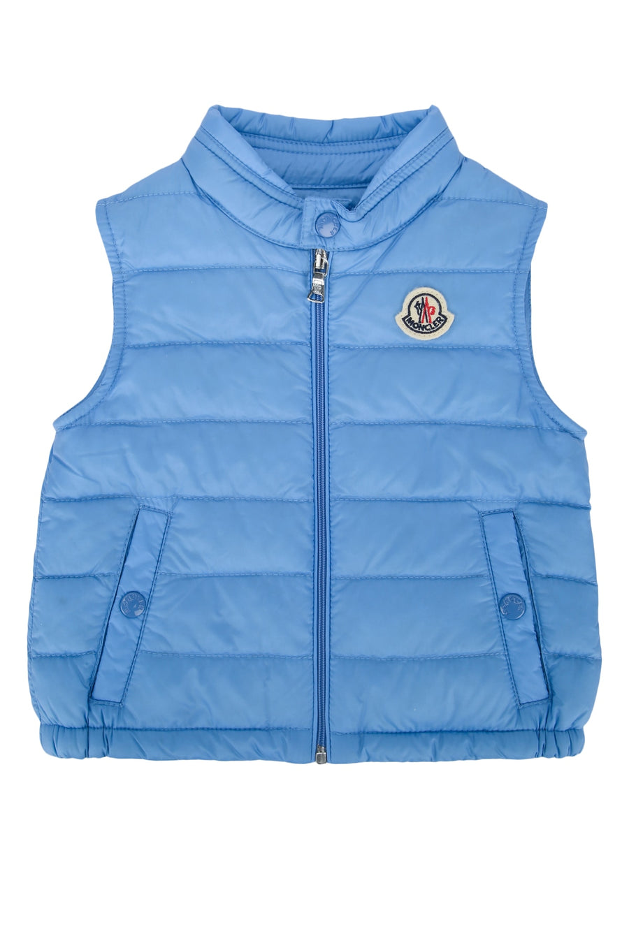 Moncler Jr Vest 100% Polyamide/Nylon vest in blue