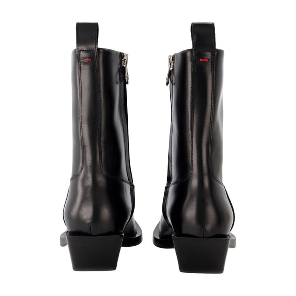 Aeyde calfskin ankle boot in black