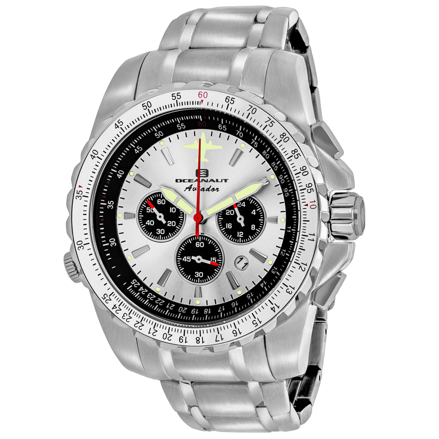 Oceanaut Stainless steel case watch in silver