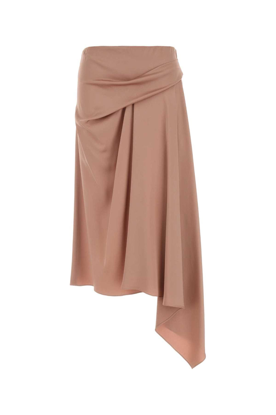 Pink Satin Skirt Dustyrose Exterior: Acetate Viscose Gonne