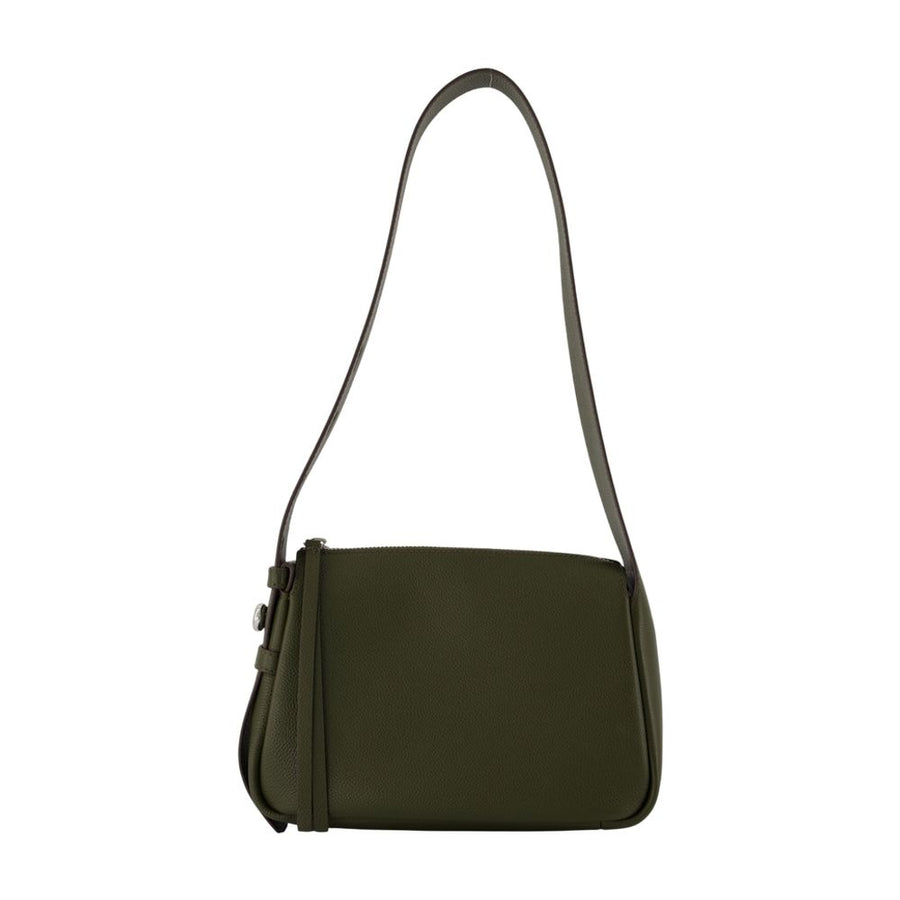 Romy Small Shoulder Bag - Tory Burch Leather Khaki Calfskin / Shoulder-hobo-bags