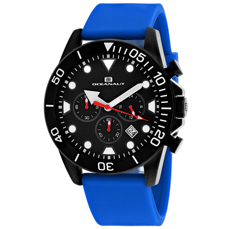 Oceanaut watch in black