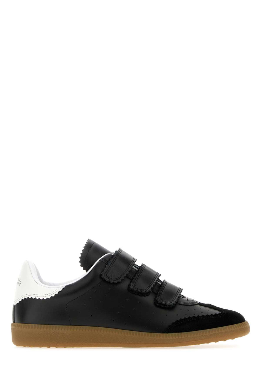 Isabel Marant Exterior: 100% Bovine leather sneaker in black