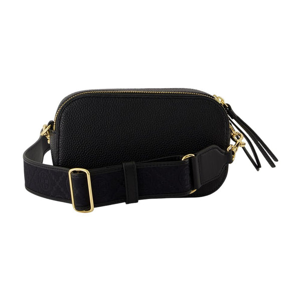Tory Burch cowhide crossbody bag in black