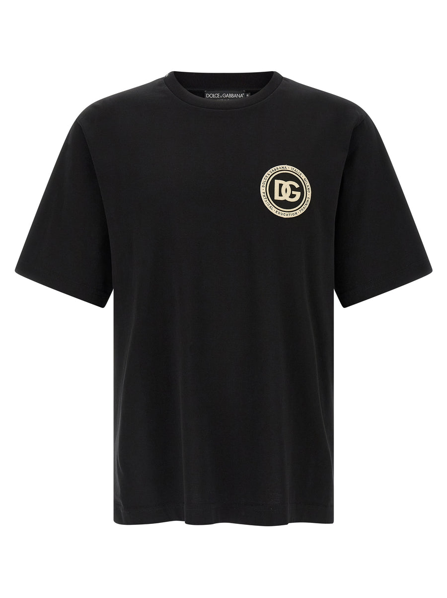 Dolce & Gabbana 100% Cotton t-shirt in black