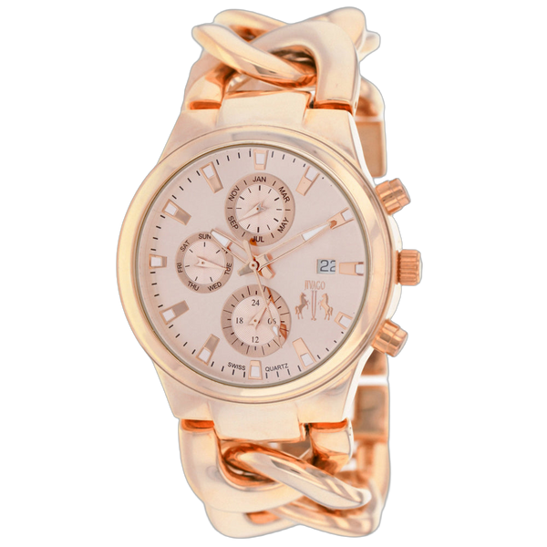 Jivago watch in rose gold