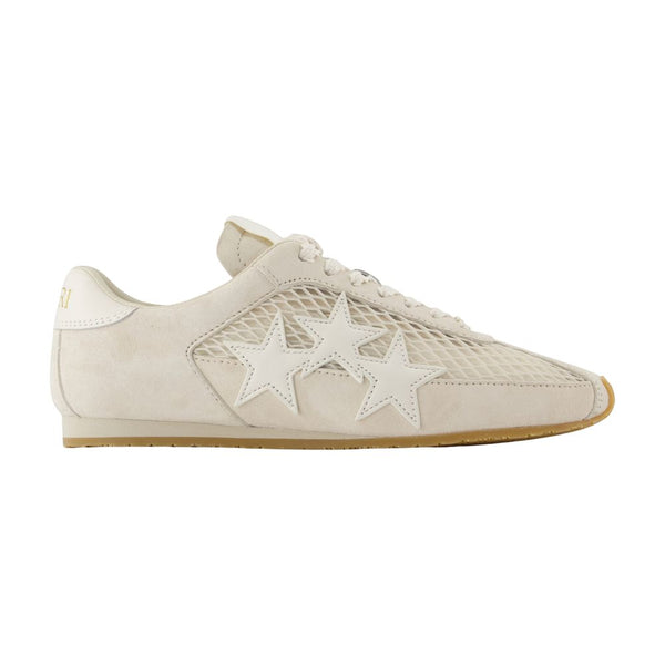 Amiri Lambskin sneaker in beige
