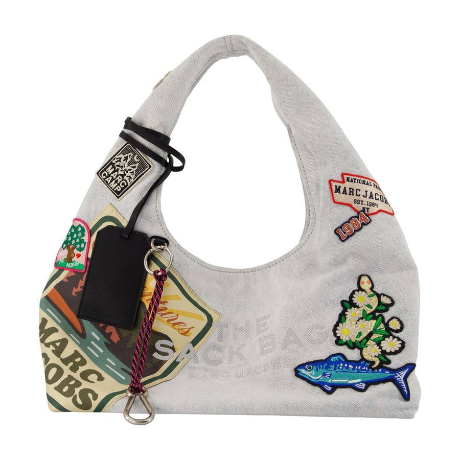 The Sack Shoulder Bag - Marc Jacobs Cotton Multicolor / Shoulder-hobo-bags