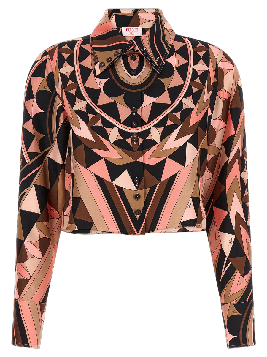 Emilio Pucci 100% Silk blouse in pink