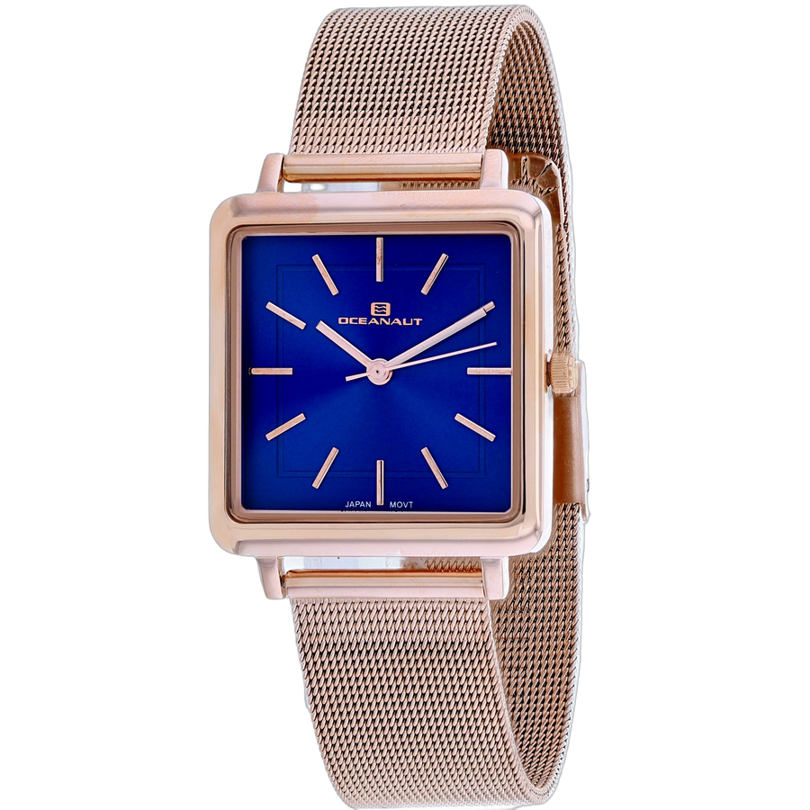 Oceanaut Stainless steel case watch in blue