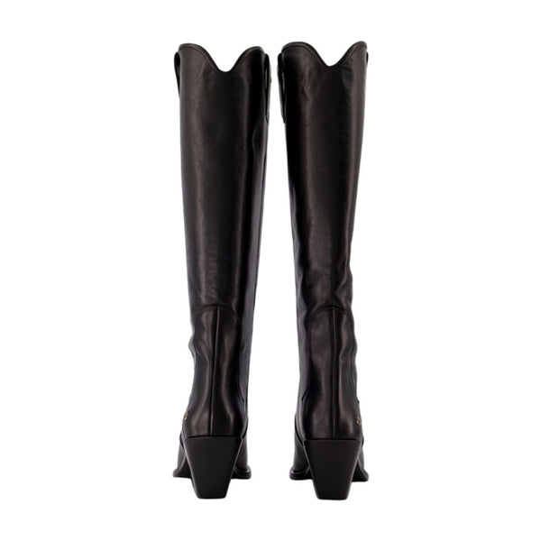 Anine Bing Calfskin boot in black