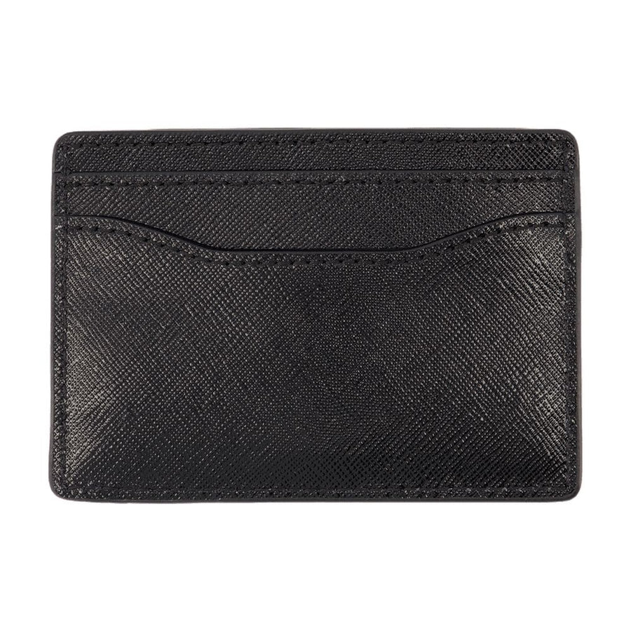 Marc Jacobs Calfskin card case in black