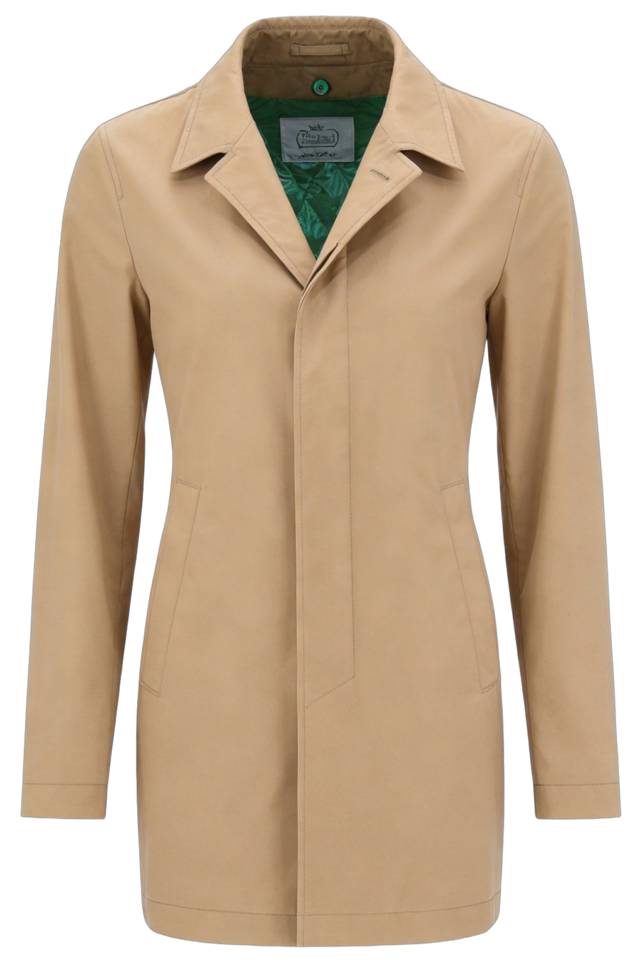 Herno 100% Cotton coat in beige