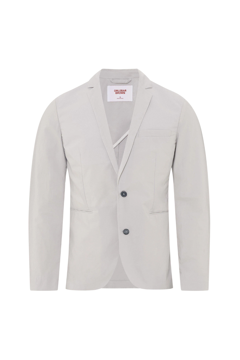 Orlebar Brown 95% cotton blazer in gray