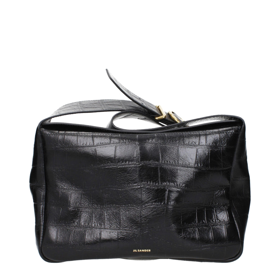Jil Sander crossbody bag in black