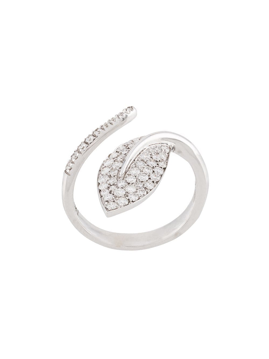 Mimi 18kt white gold ring in white