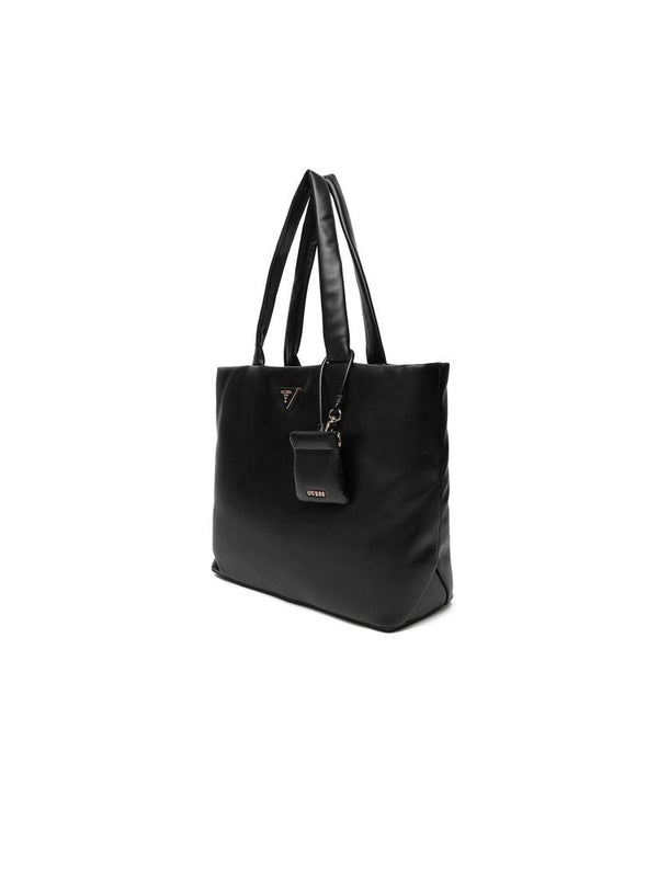 Guess 100% Polyurethane tote bag in black