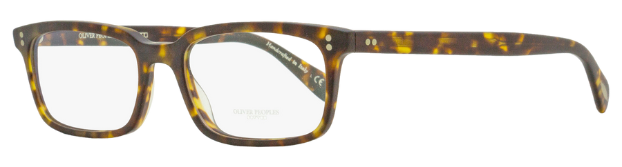 Oliver Peoples Denison Eyeglasses Ov5102 1659 Matte Havana 51mm 5102 Plastic (acetate)