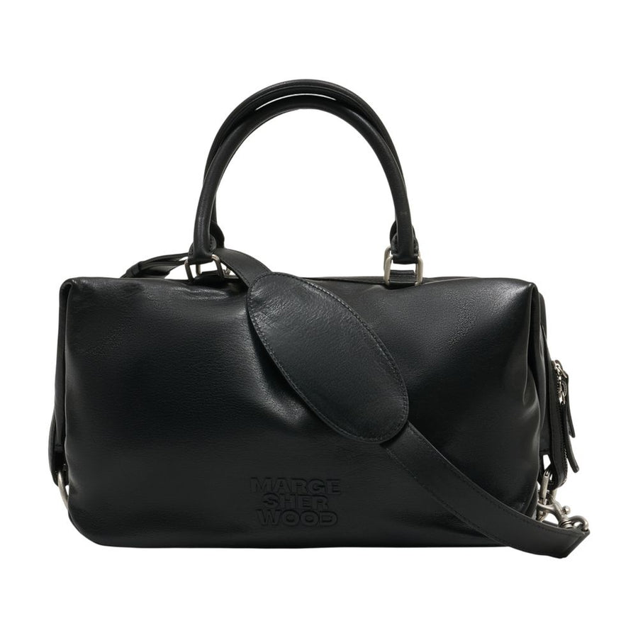Margesherwood Lambskin shoulder bag in black