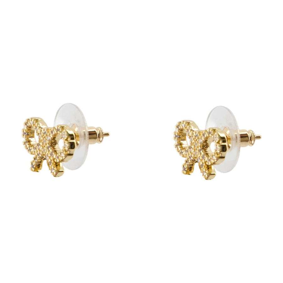Self-Portrait Gold-plated metal earrings in gold