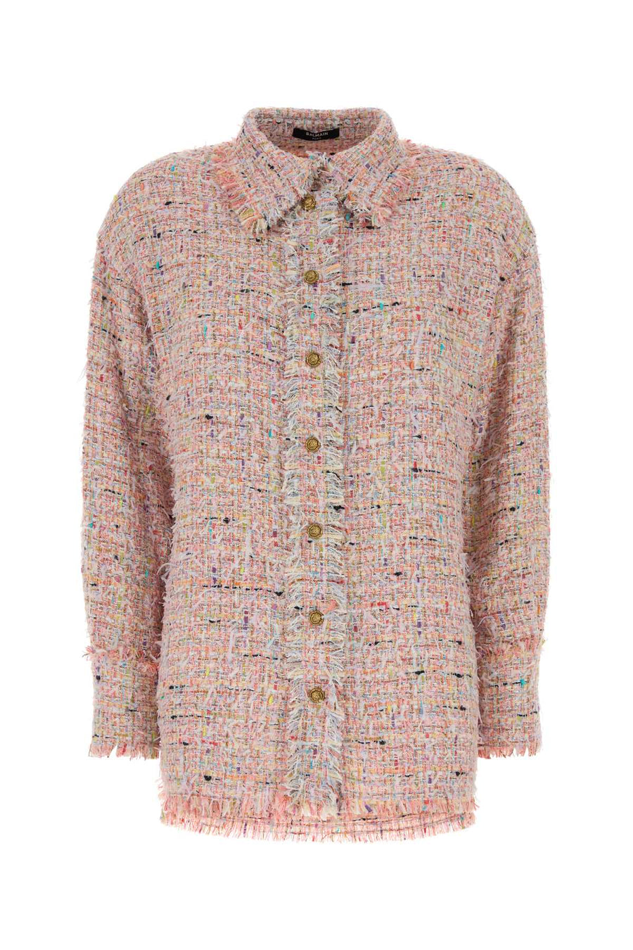 Multicolor Tweed Shirt Aaa Multicolore Camicie