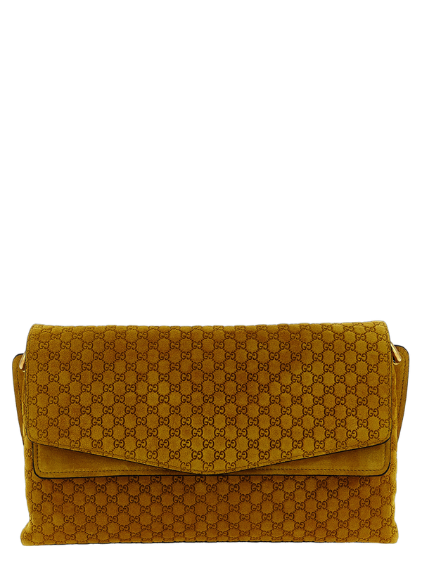 Gucci 100% Calfskin Leather shoulder bag in yellow