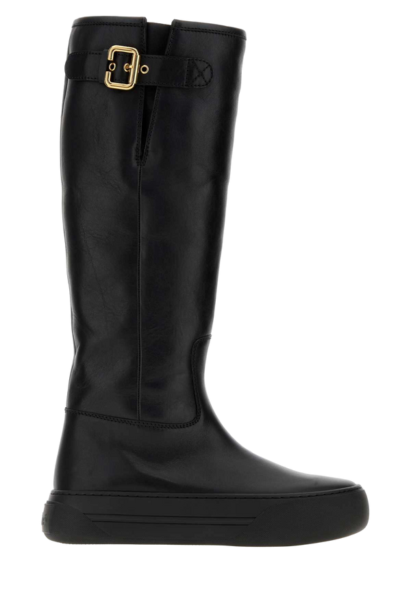 Chloé Exterior: 100% Calf boots in black