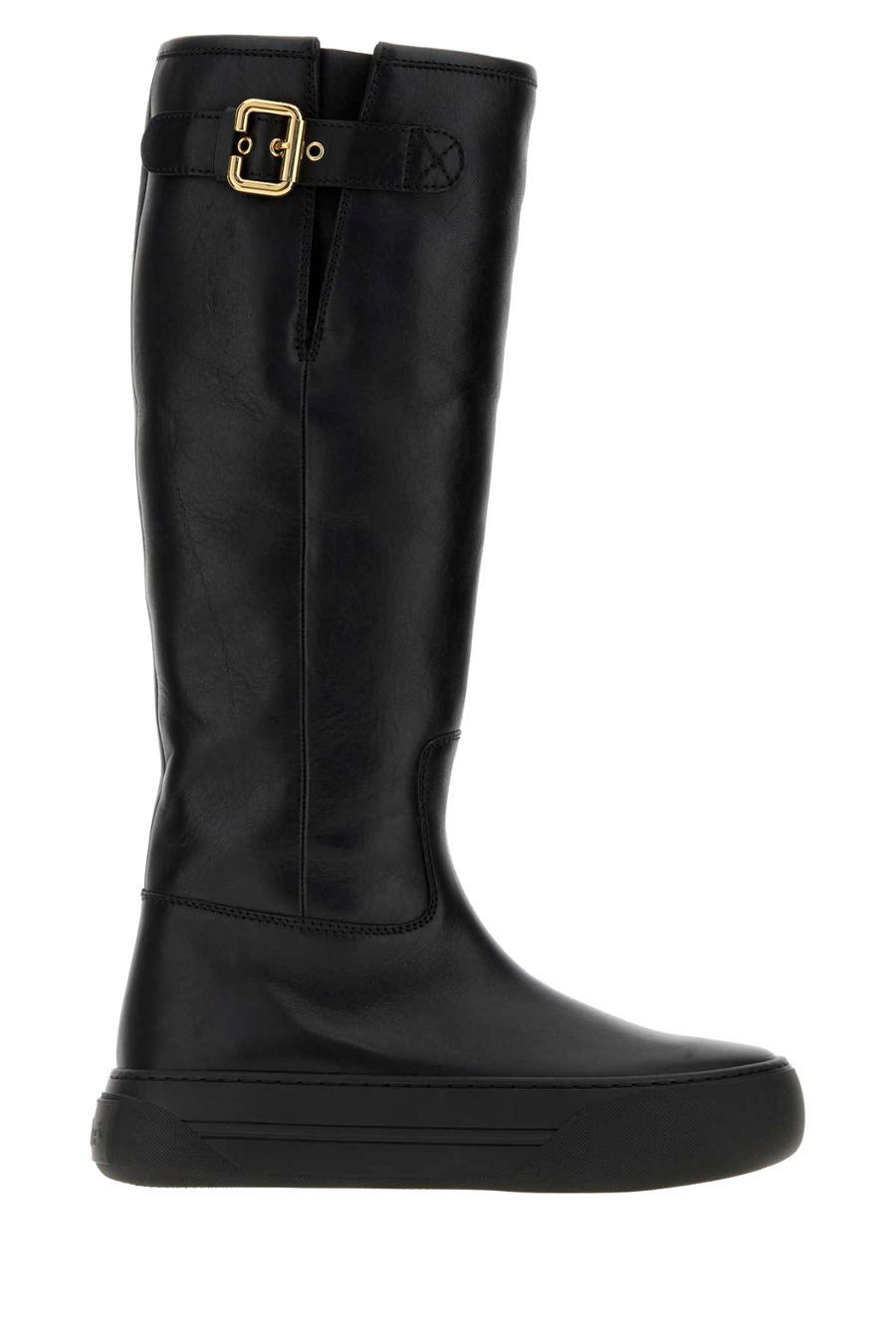 Chloé Exterior: 100% Calf boots in black