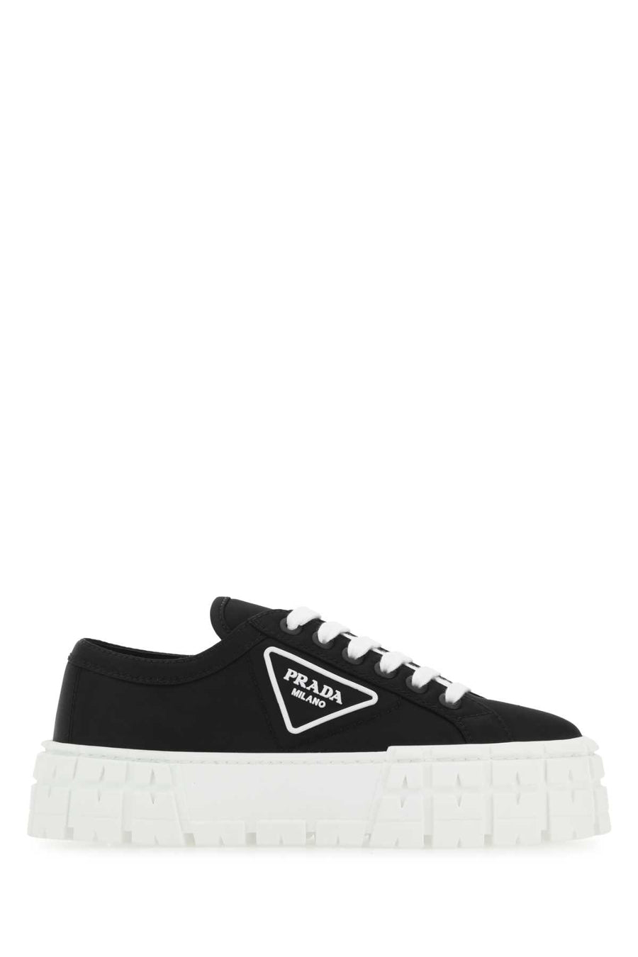 Black Nylon Sneakers F0632