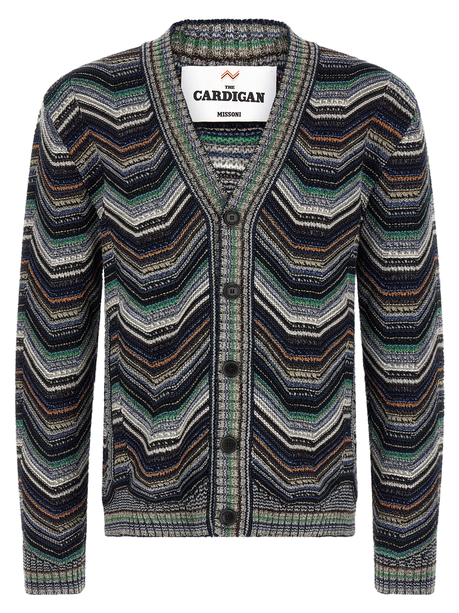 Missoni 40% Wool cardigan in multicolor