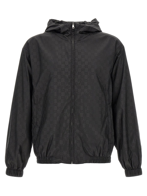 Gucci 100% Polyamide jacket in black