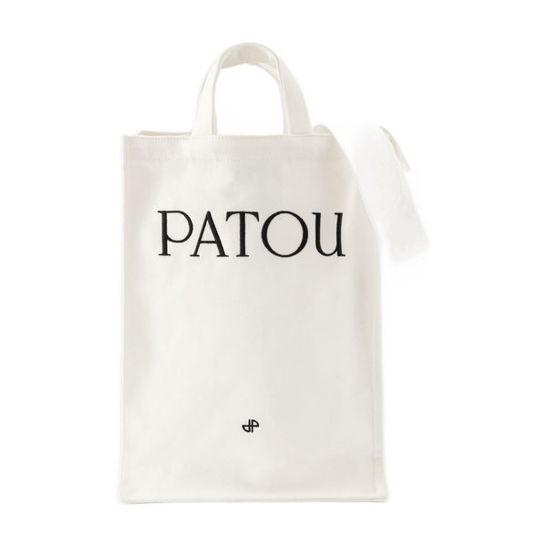 Patou Cotton tote bag in white