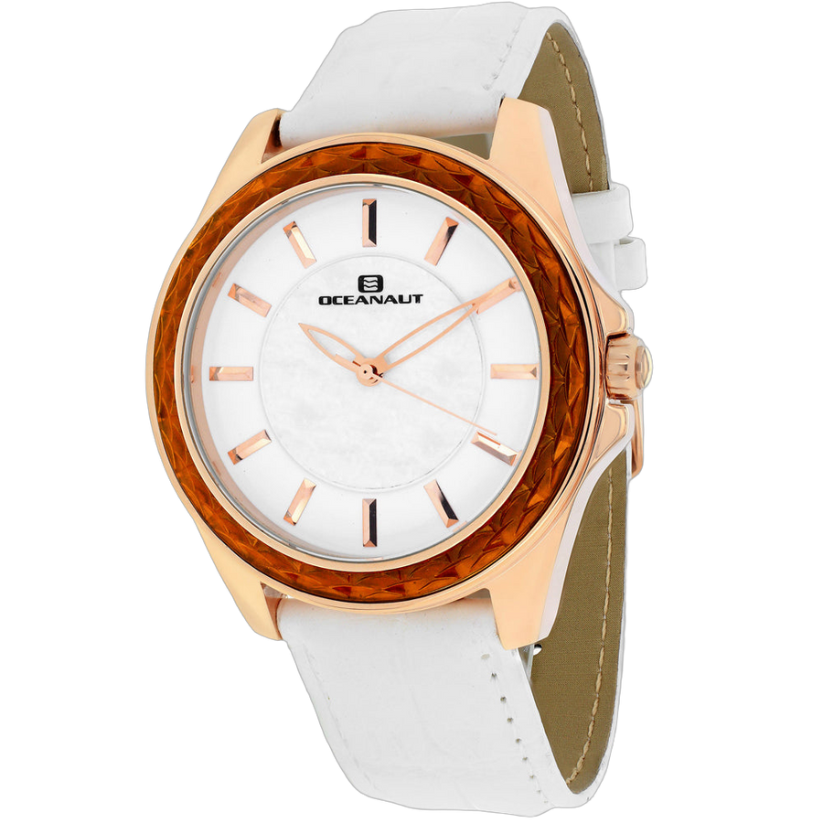 Oceanaut Stainless steel case watch in white