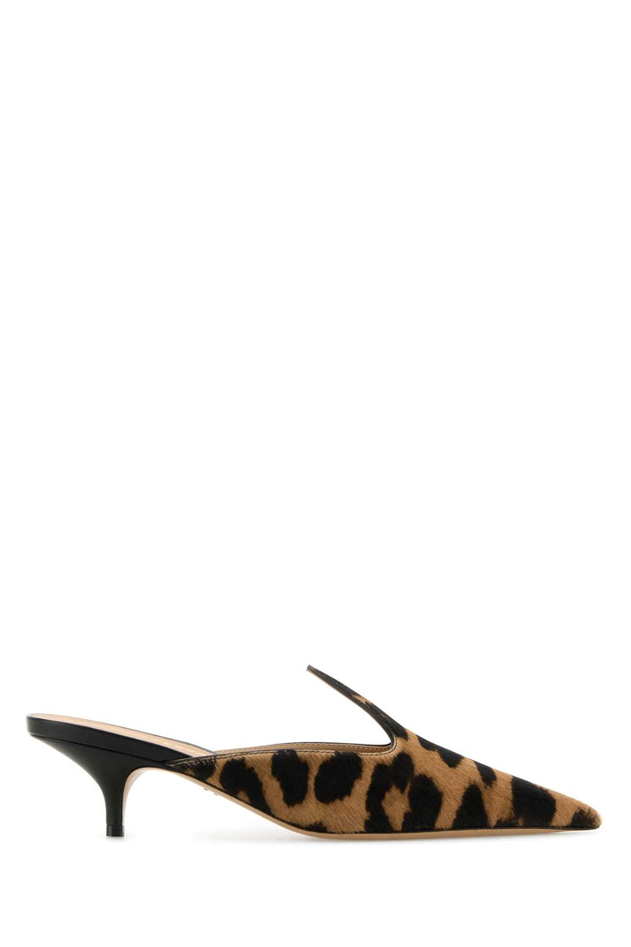 Ferragamo Exterior: 100% Calf hair; Interior: 100% Leather; Sole: Leather mule heel in brown