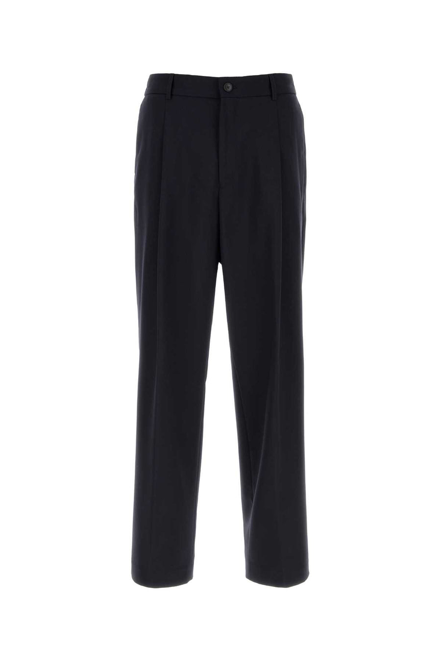Navy Blue Wool Pant Darkblue Exterior: Virgin Pantaloni