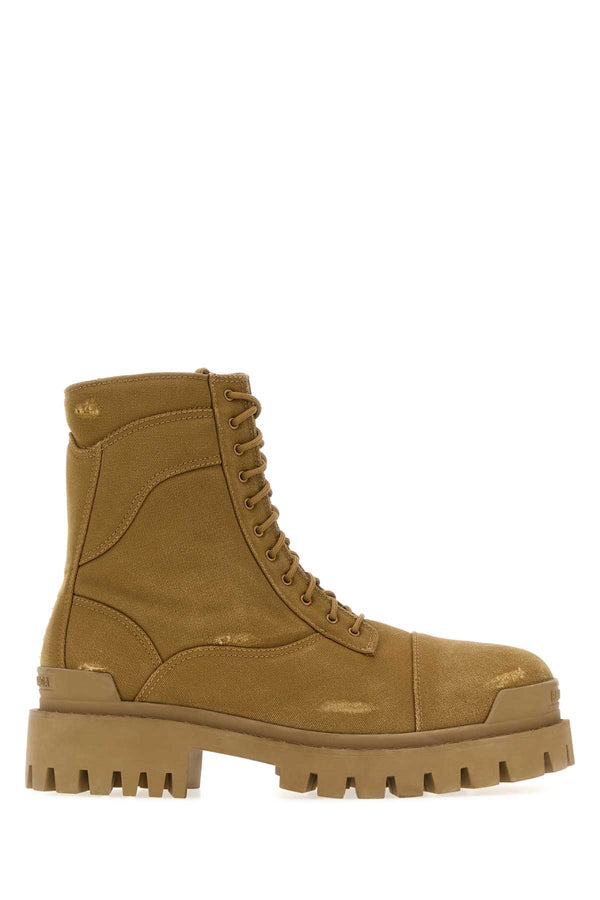 Camel Combat Strike Ankle Boots Brown Noce Stivali