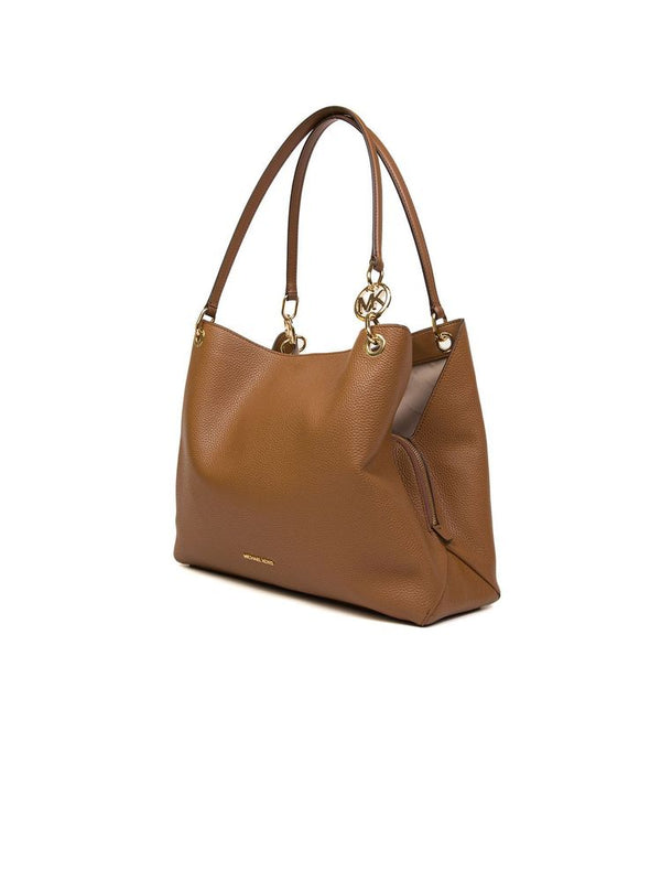 Michael Kors 100% Leather; Trim: 60% Polyurethane shoulder bag in brown