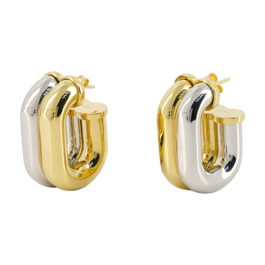 Rabanne Aluminum earrings in gold