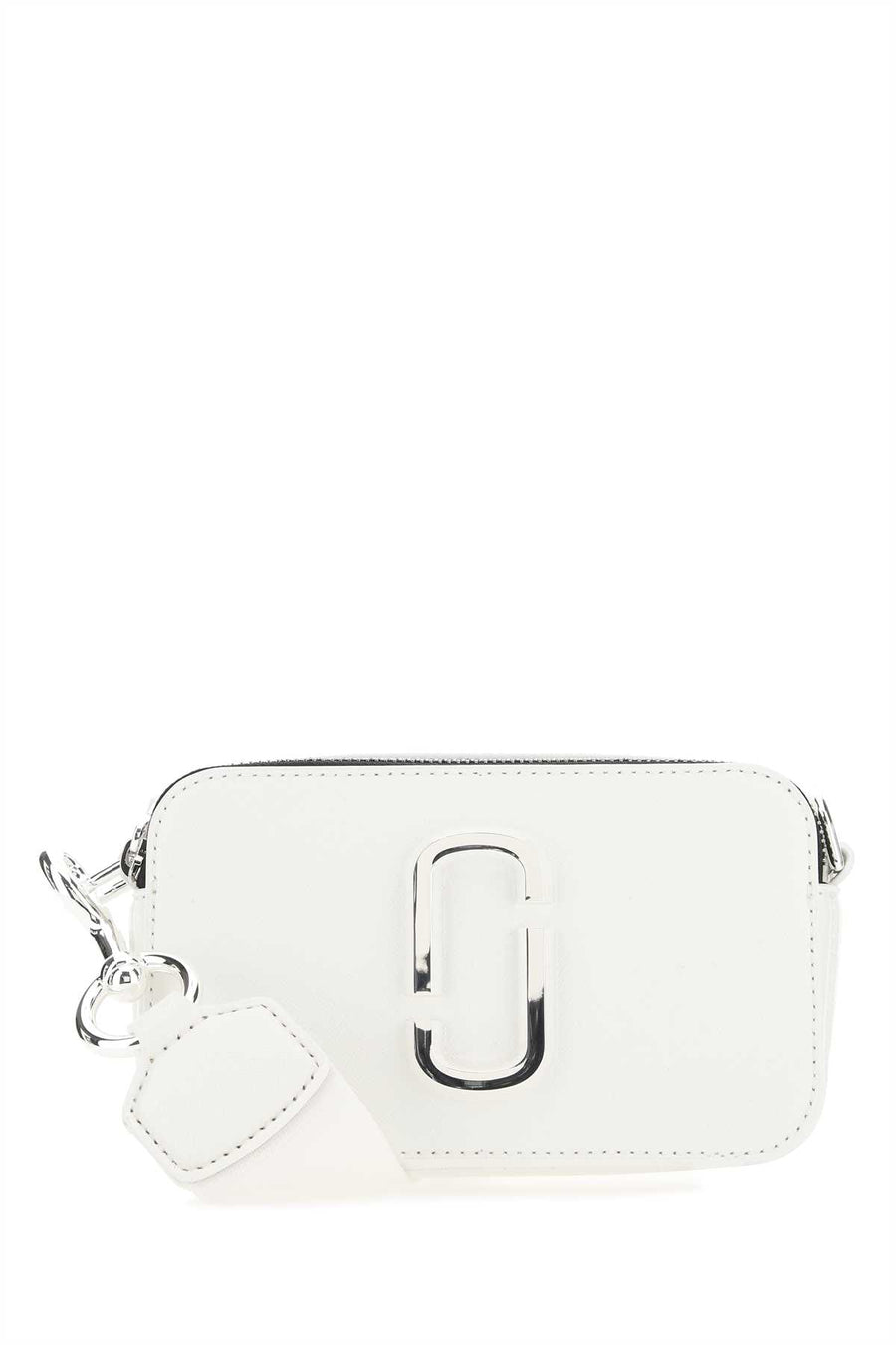 White Leather Small The Snapshot Crossbody Bag 100 Borse A Mano