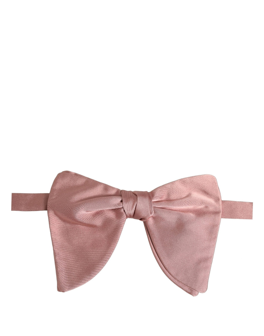Dolce & Gabbana 100% Silk bow tie in pink