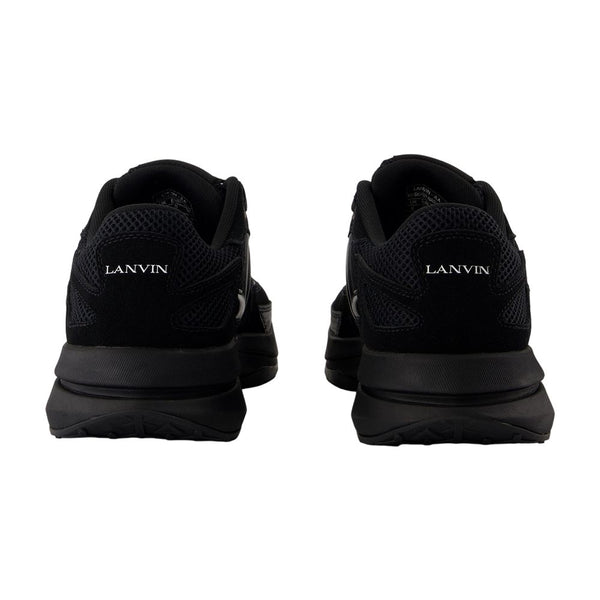 Lanvin Calfskin sneaker in black
