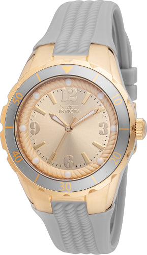 Invicta watch in gold