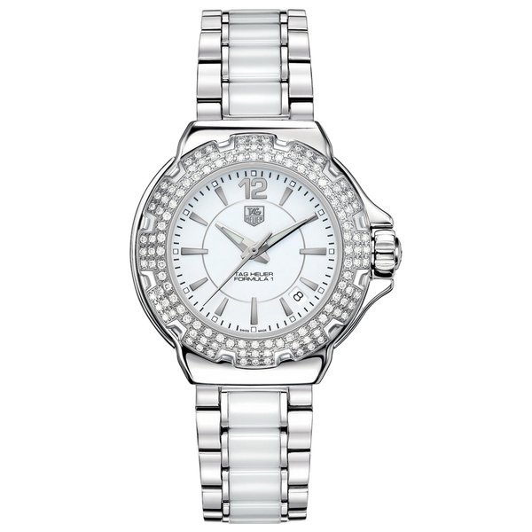 Tag Heuer Stainless steel case watch in silver