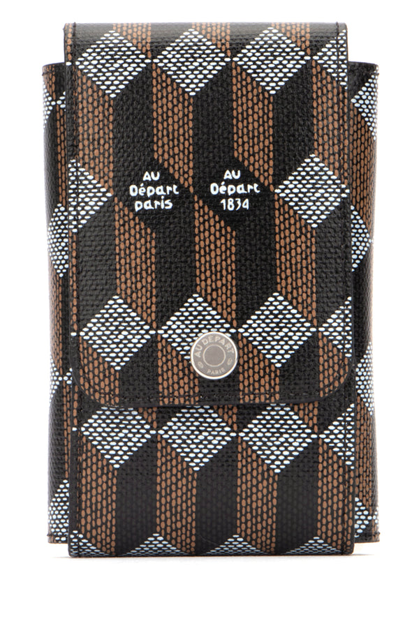 Au Depart Canvas wallet in black