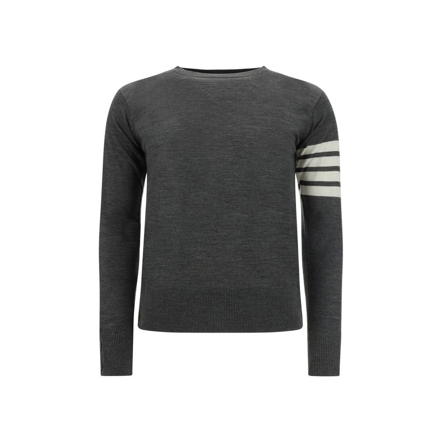 Thom Browne 100% Virgin Wool sweater in gray