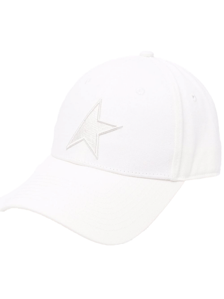 Golden Goose Cotton 100% baseball cap in white